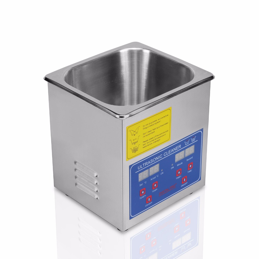 Stainless Steel 3L Industrial Grade Powerful Ultrasonic Cleaner for  Watchmaker Digital Ultrasonic Cleaner - AliExpress